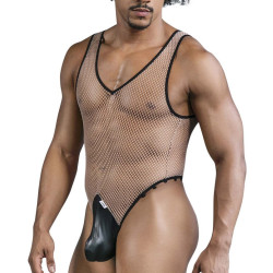 CandyMan Body Résille Tasclepios Beige